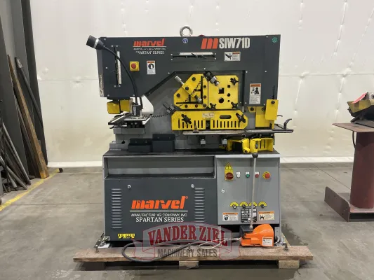 Marvel Spartan Model MSIW71D Ironworker, 71 Ton