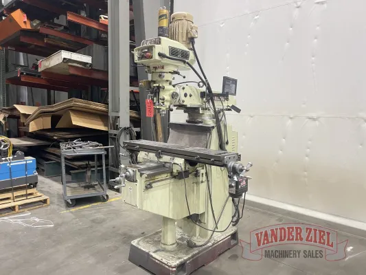 Acer EVS-3VKH Vertical Knee Mill, 10" x 50" Table