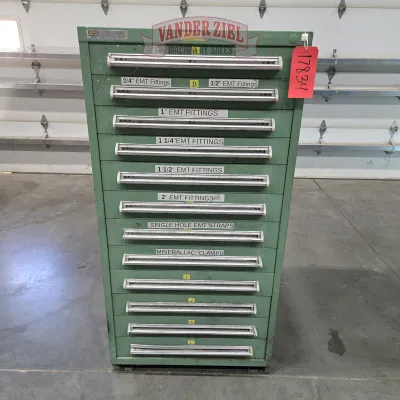 Vidmar 11 Drawer Cabinet