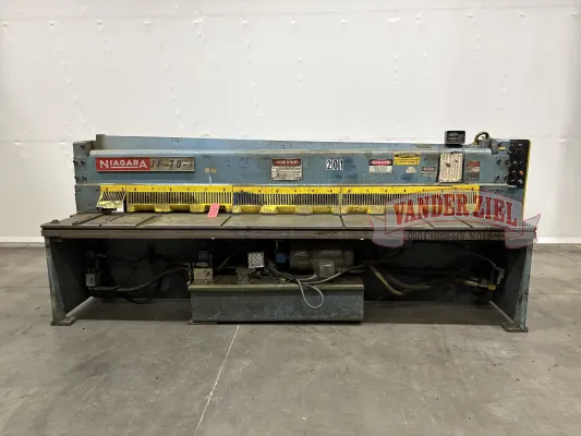 Niagara 10' x 1/4" Shear, Model IF-10-1/4